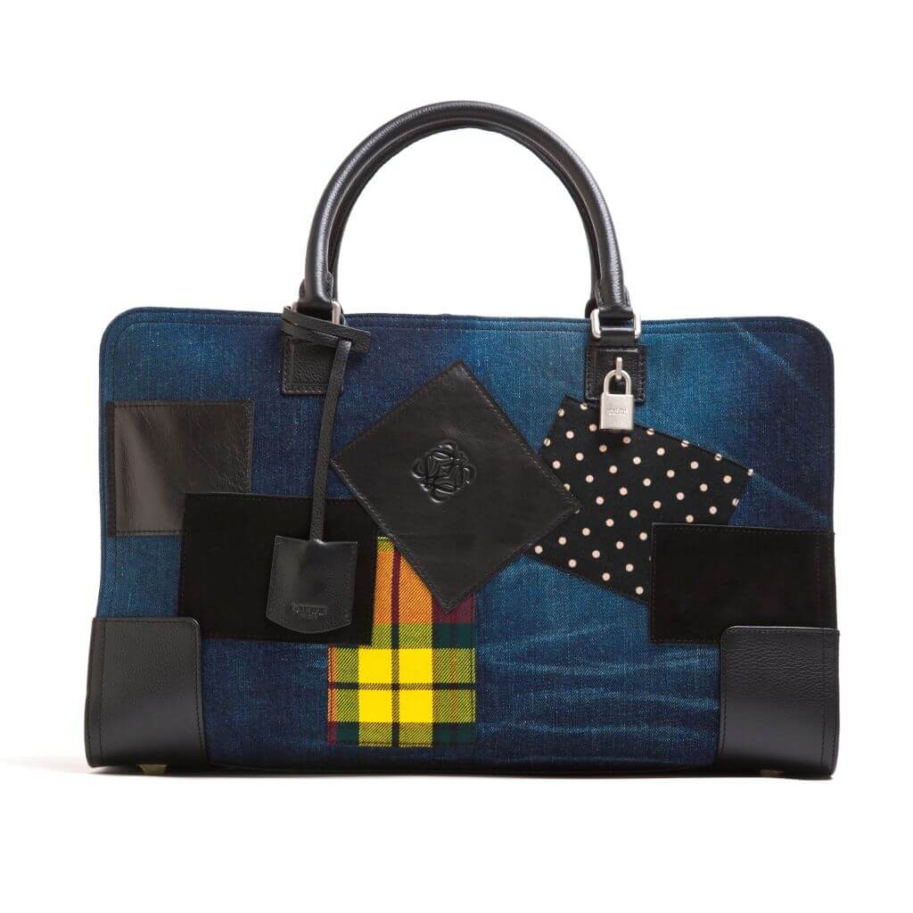 Loewe Junya Amazona 24HR Bag_Textile & Calf $ 26950